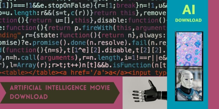 Artificial Intelligence Movie Download